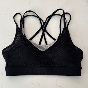 Lorna Jane Black Strappy Bra Intimates